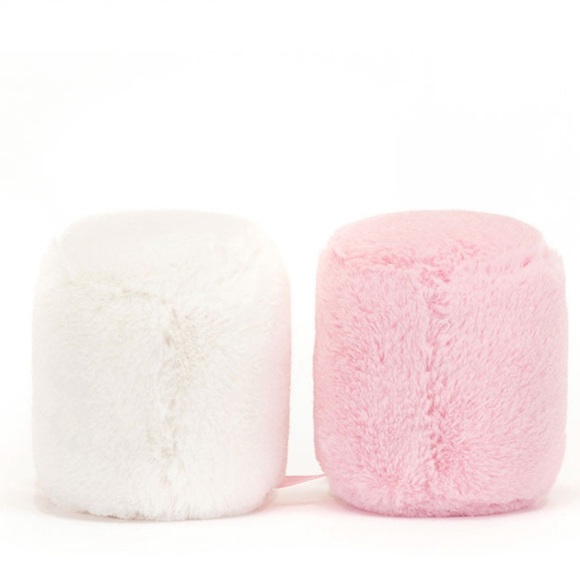 Jelly cat Amuseables Pink And White Marshmallows NWT - Picture 2 of 3
